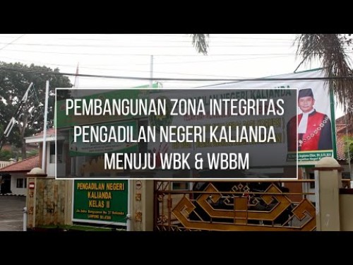 Pembangunan Zona Integritas Menuju WBK dan WBBM